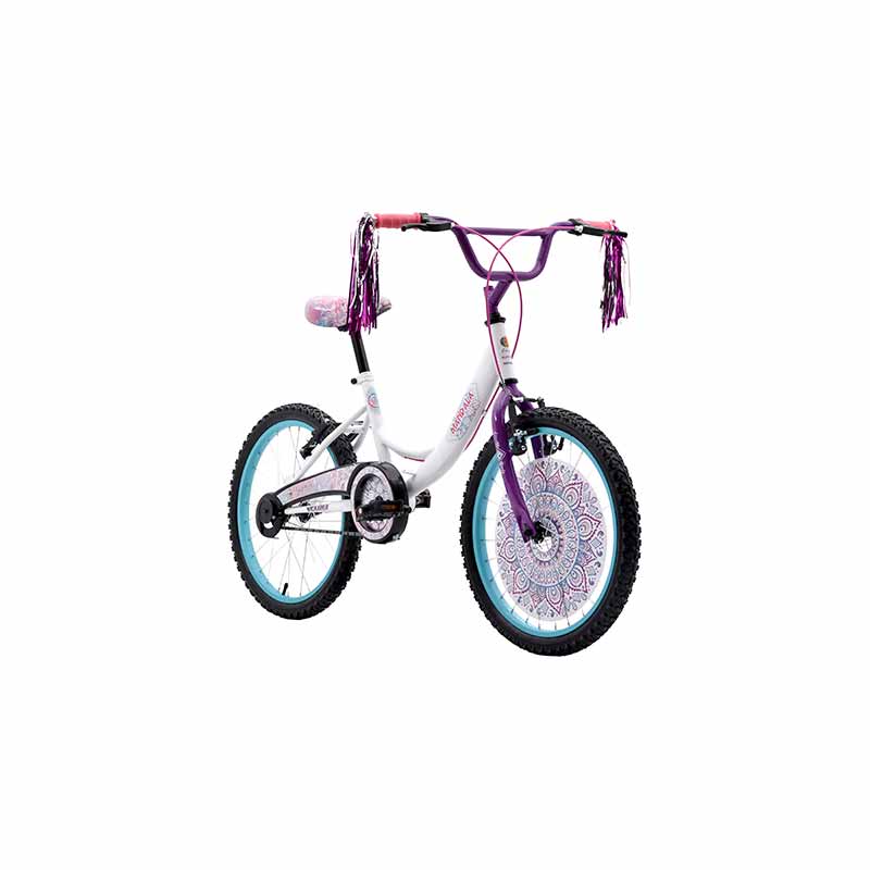 Bicicleta Veloci Mandala Plus BMX Rodada 20 Blanco.