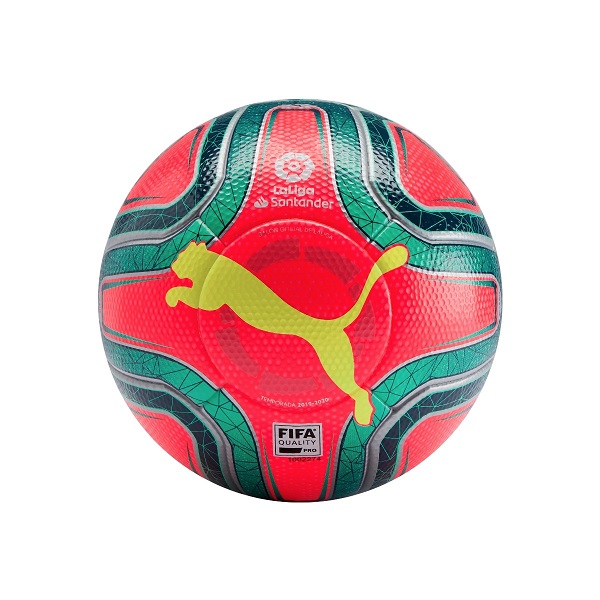 Balón Puma La Liga 1 Fifa Qualty Pro No.5 Rojo/Verde