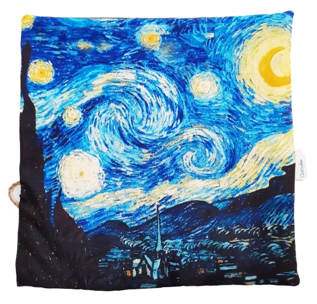 Porta pinceles enrollable de La noche estrellada de Van Gogh marca Cocohe