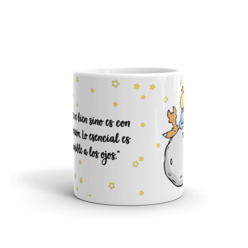 Taza personalizada del principito 