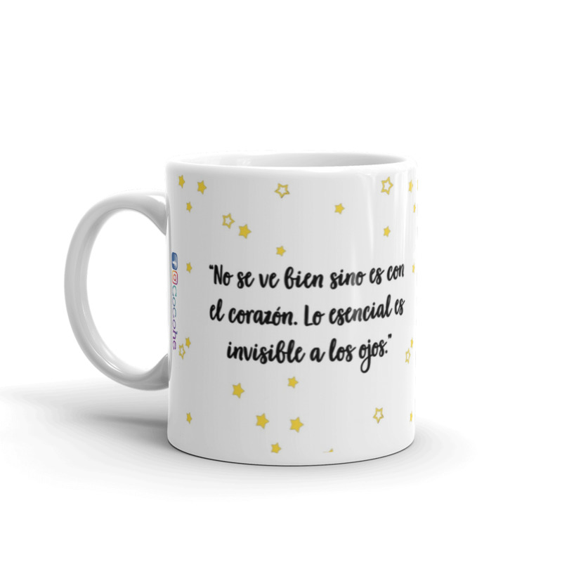 Taza personalizada del principito 