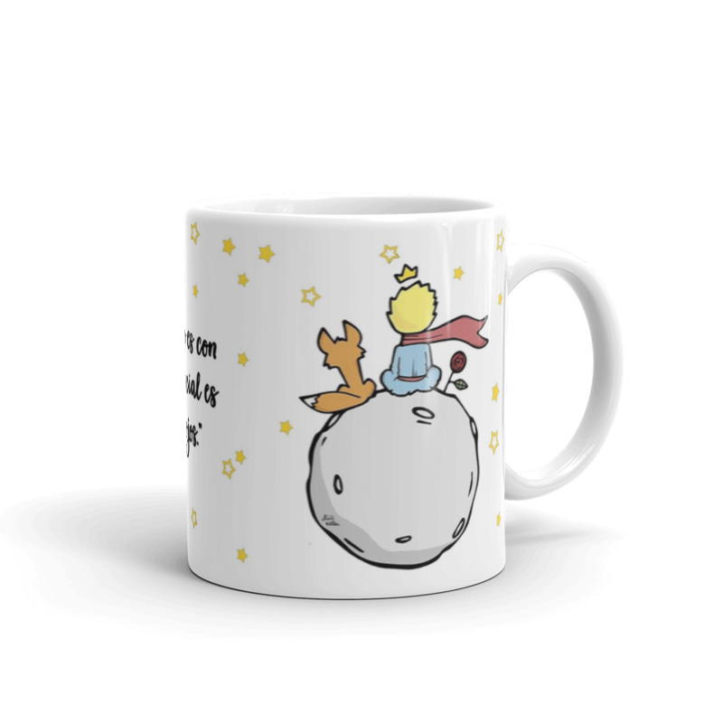 Taza personalizada del principito 