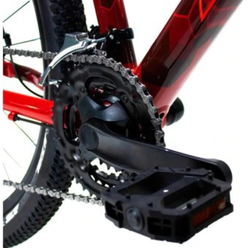 BICICLETA ALUBIKE SIERRA R 27.5 ROJO TALLA MEDIANA ALUMINIO 24V