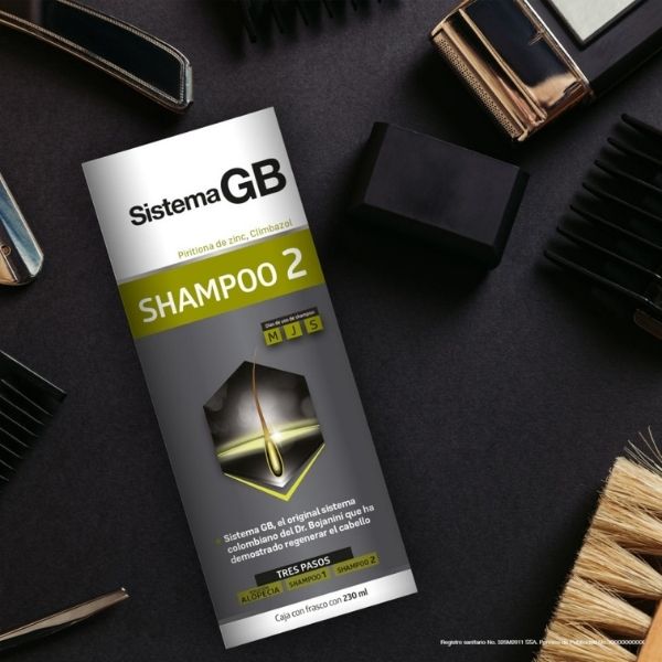 Shampoo Sistema Gb 2 Caida Cabello 230 Ml