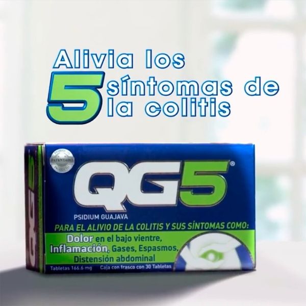 Qg5 Alivio Colitis Caja 30 Tabletas