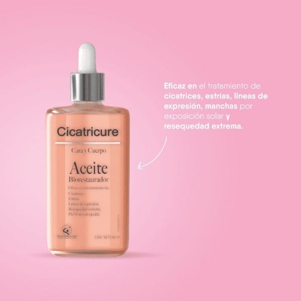 Cicatricure Aceite Biorestaurador 60 Ml. Restaura La Piel