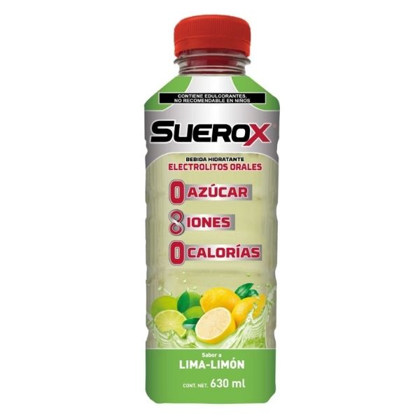Suerox Bebida Hidratante Lima Limon 630 Ml. Electrolitos