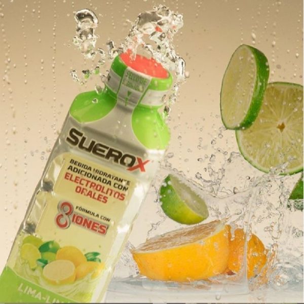 Suerox Bebida Hidratante Lima Limon 630 Ml. Electrolitos