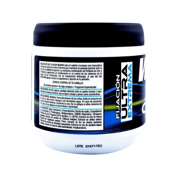 WILDROOT GEL MARINO CONTROL CASPA 500 G.