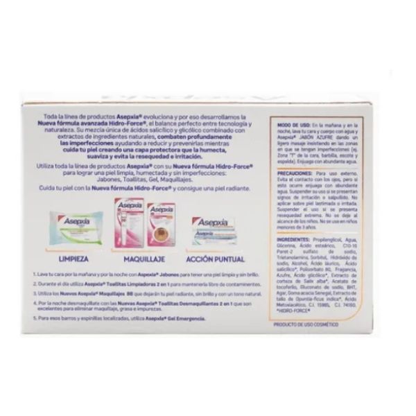 Asepxia Jabón Azufre 100g