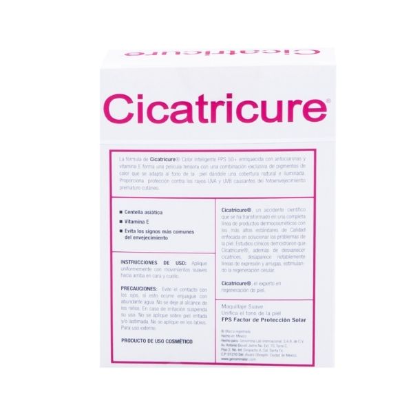 Cicatricure Maquillaje Color Inteligente Fps 50+ 30 Ml.
