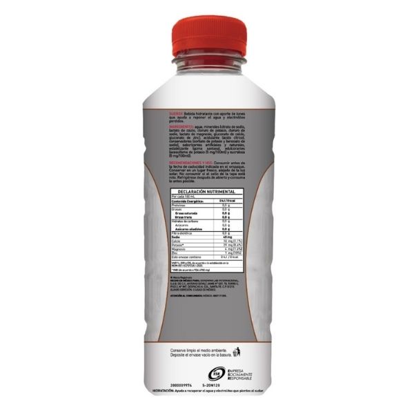 Suerox Adulto Electrolitos 8iones Sabor Coco 630ml