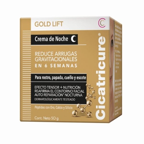 CICATRICURE CREMA GOLD LIFT NOCHE 50 G. REDUCE ARRUGAS