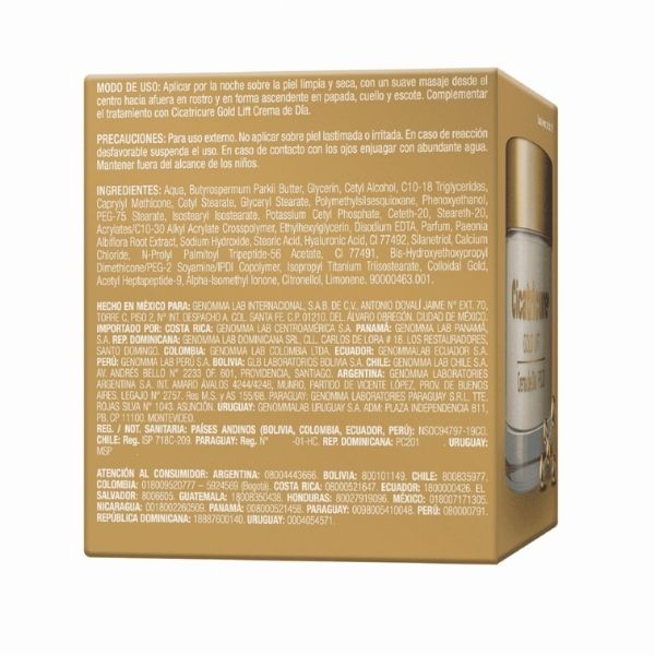 CICATRICURE CREMA GOLD LIFT NOCHE 50 G. REDUCE ARRUGAS