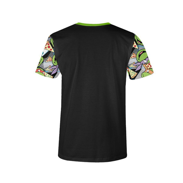 Playera Pijama Tortuga Ninja Pizza Dama