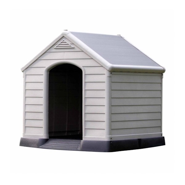 Casa Para Perro Razas Grandes, 100% plástico Térmica para Exterior 