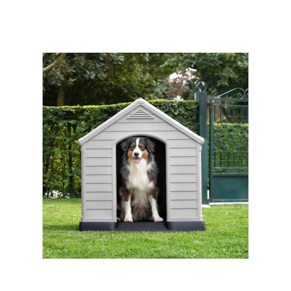 Casa Para Perro Razas Grandes, 100% plástico Térmica para Exterior 