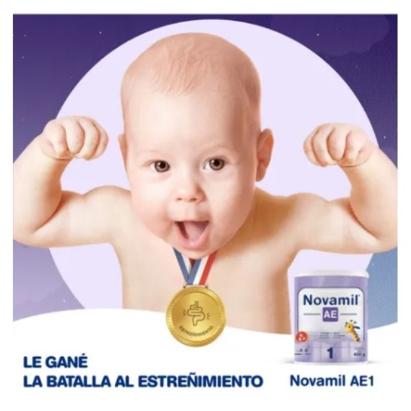 Novamil Ae Etapa 1 Fórmula Láctea 800 G. Anti Estreñimiento