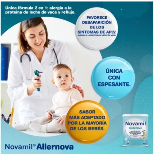 Novamil Allernova Fórmula Láctea 400 G