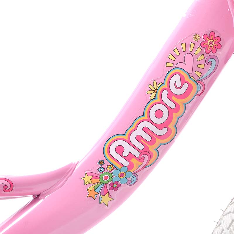 Bicicleta Veloci Amore Rodada 16 Rosa