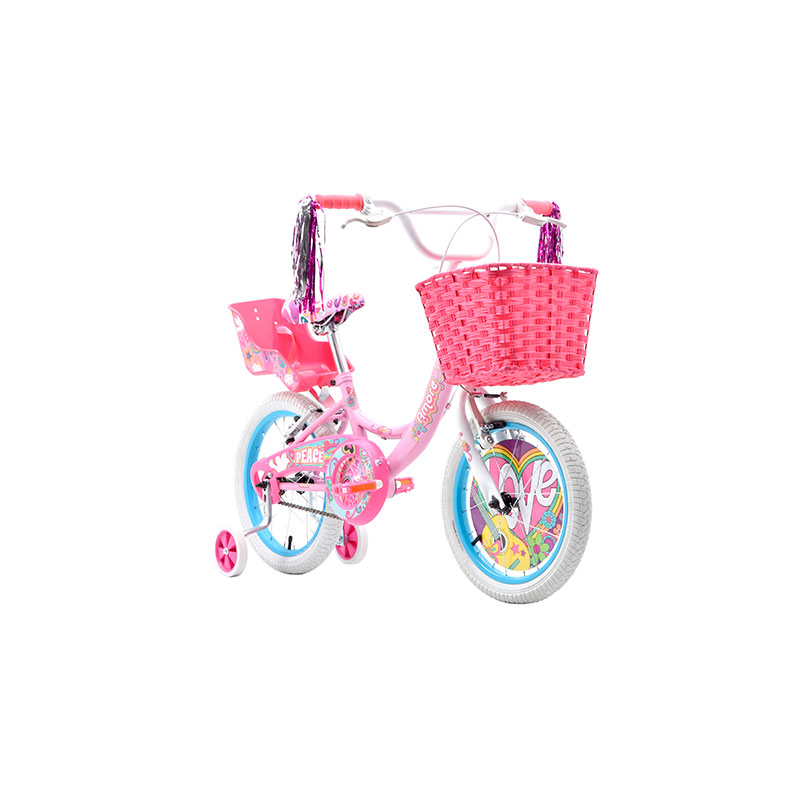 Bicicleta Veloci Amore Rodada 16 Rosa