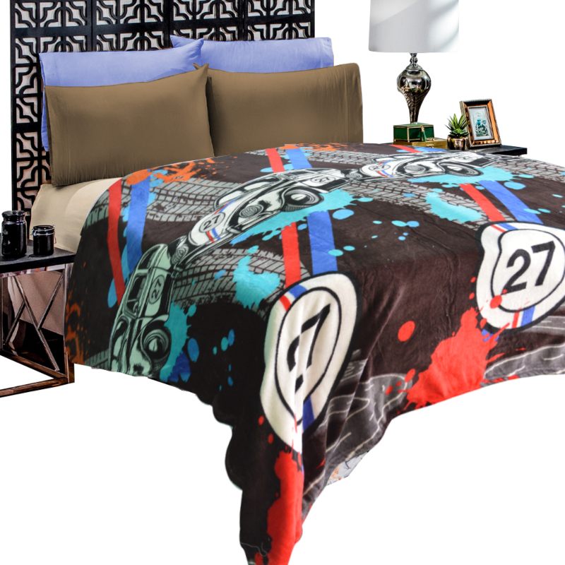 Frazada Matrimonial Modelo Clasic Económica