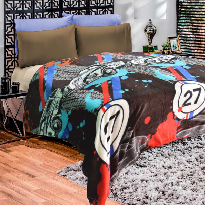 Frazada Matrimonial Modelo Clasic Económica