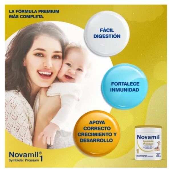 Novamil Symbiotic 1 Fórmula Láctea 400 G.