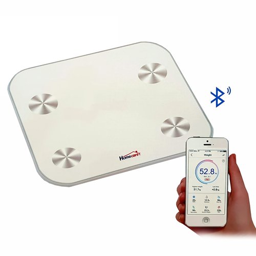 Báscula Bluetooth Control Viderio Templado Homecare