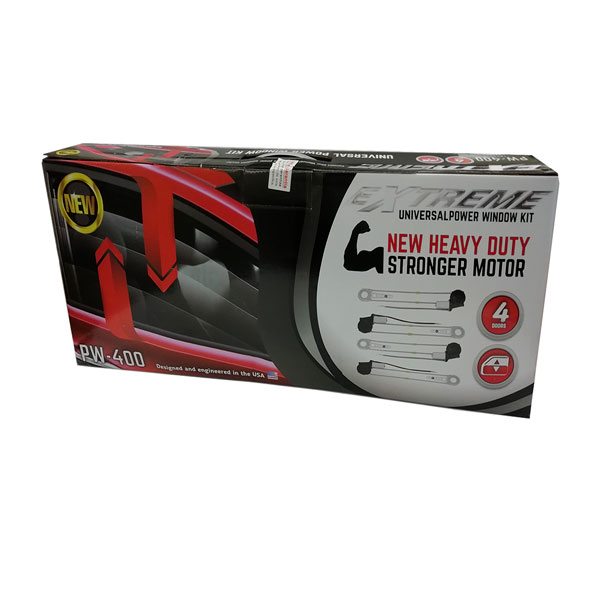 Kit Vidrios Eléctricos Universal P/autos 4 Puertas Con Swich