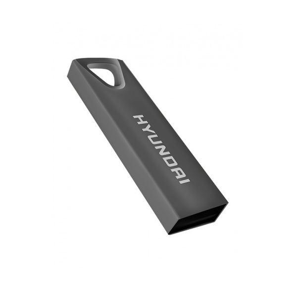 Memoria USB Gris Obscuro 16GB USB 2.0 Trabajo Oficina Escuela Llavero Metalica PC Lap Portatil Casa U2BK/16GASG