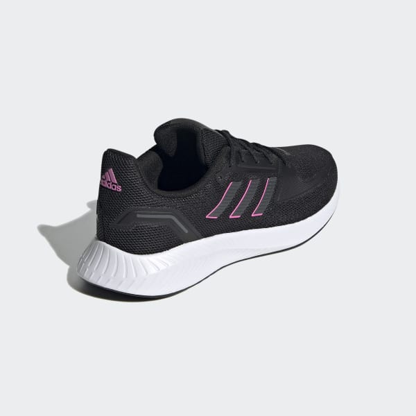 Tenis Adidas Run Falcon 2.0 Negro Fiusha Mujer