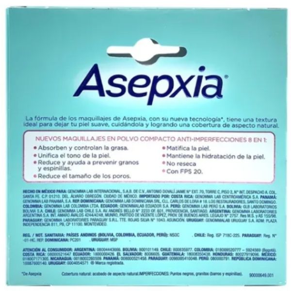 Asepxia Carbón Détox Toallitas 25 Piezas. Limpia La Piel