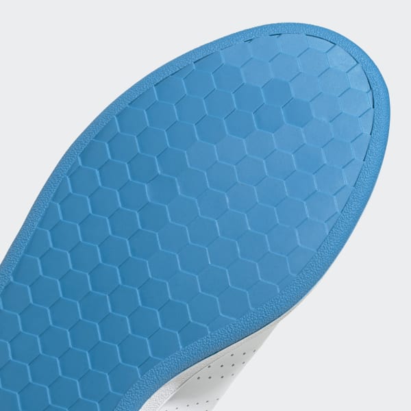 Tenis Adidas Advantage Base Blanco Azul 