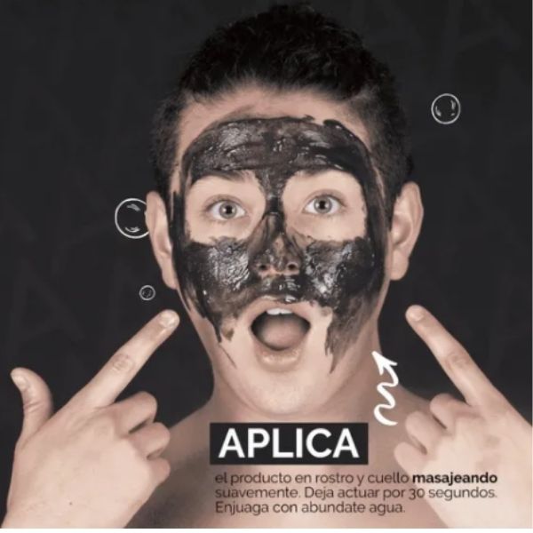 Asepxia Carbón Detox Gel Exfoliante 120 G. Limpia La Piel