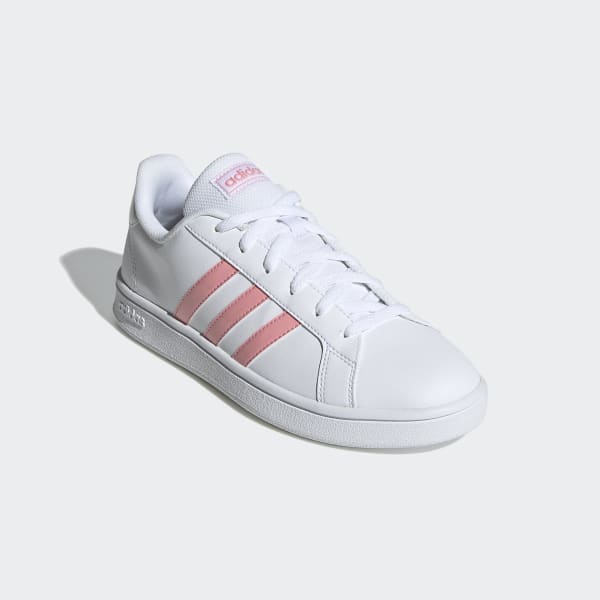 Adidas blanco 2024 y rosa