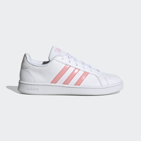 TENIS ADIDAS GRAND COURT BASE Rosa Blanco 