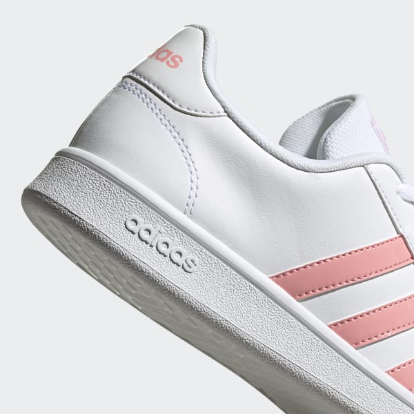 TENIS ADIDAS GRAND COURT BASE Rosa Blanco 