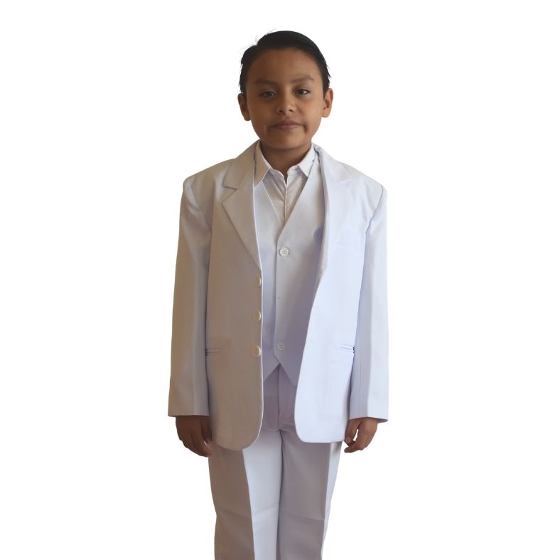 Trajes blancos para niños sale