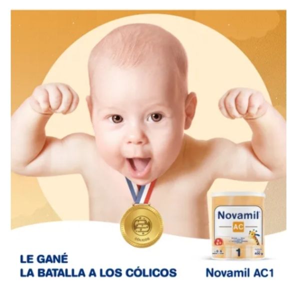 Novamil Ac Etapa 1 Fórmula Láctea 400 G. Anti Cólico