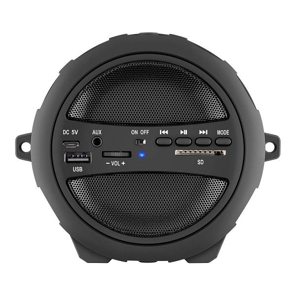 Bocina Bluetooth mini Bazooka con reproductor USB-SD / BOC-857