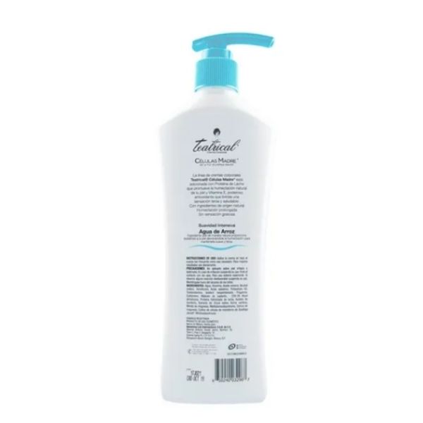 Teatrical Crema Corporal Humectante 400 Ml. Humecta La Piel