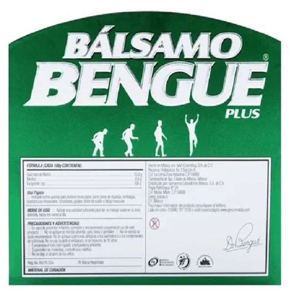 Bengue Bálsamo 35 G. Desinflama Y Relaja