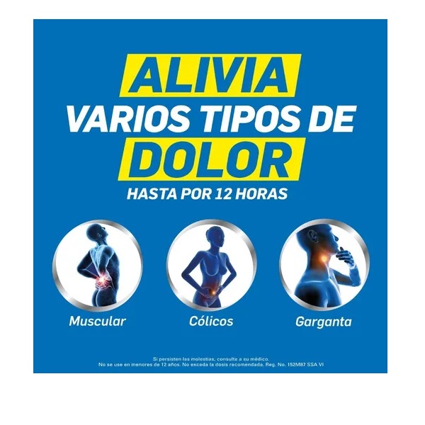Alliviax 550 Dolor Muscular 20 Tabletas