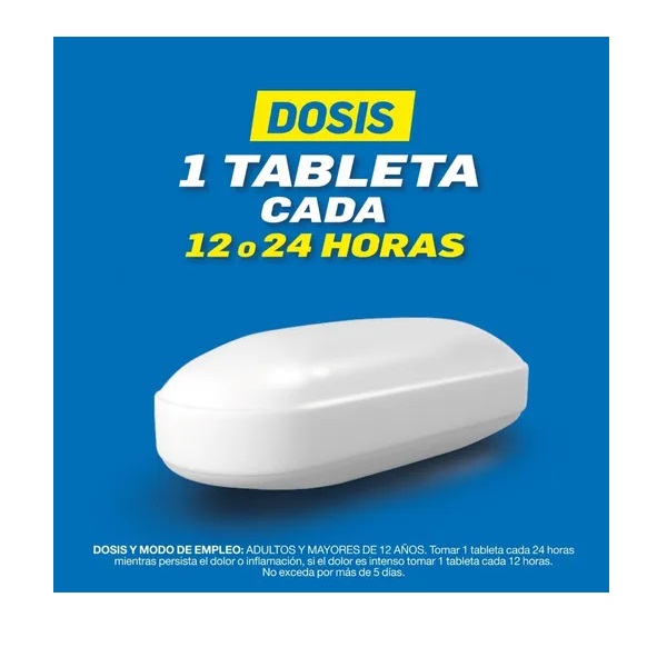 Alliviax 550 Dolor Muscular 20 Tabletas
