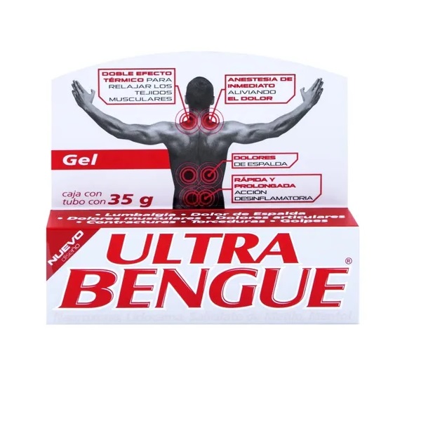 Bengue Ultra Gel Rojo 35g