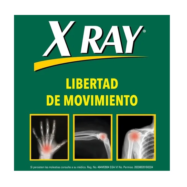 X Ray Gel 30 G. Reduce El Dolor Muscular