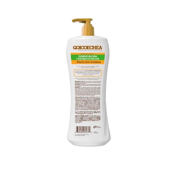 Goicoechea Crema Efecto Antioxidante Ginkgo Biloba
