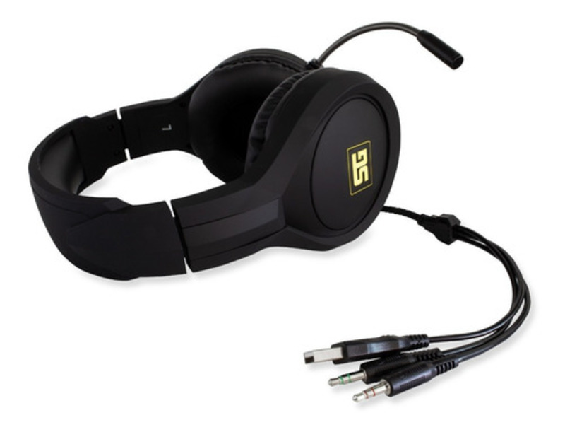 Audifonos Diademas Gamer Pc Rgb Usb Microfono Vorago Hs-501