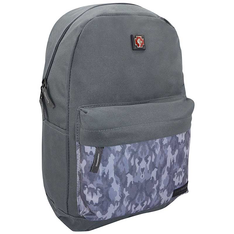 BACKPACK SWISSBRAND SBX00314B GRIS CAMO